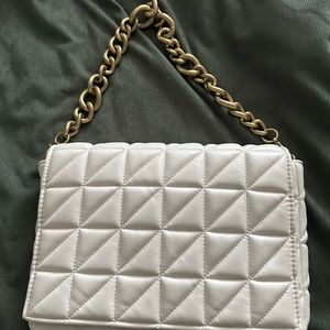 Zara White Handbag